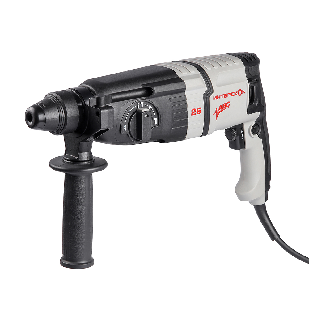 Трехрежимный перфоратор с виброзащитой ИНТЕРСКОЛ П-26/800АВС